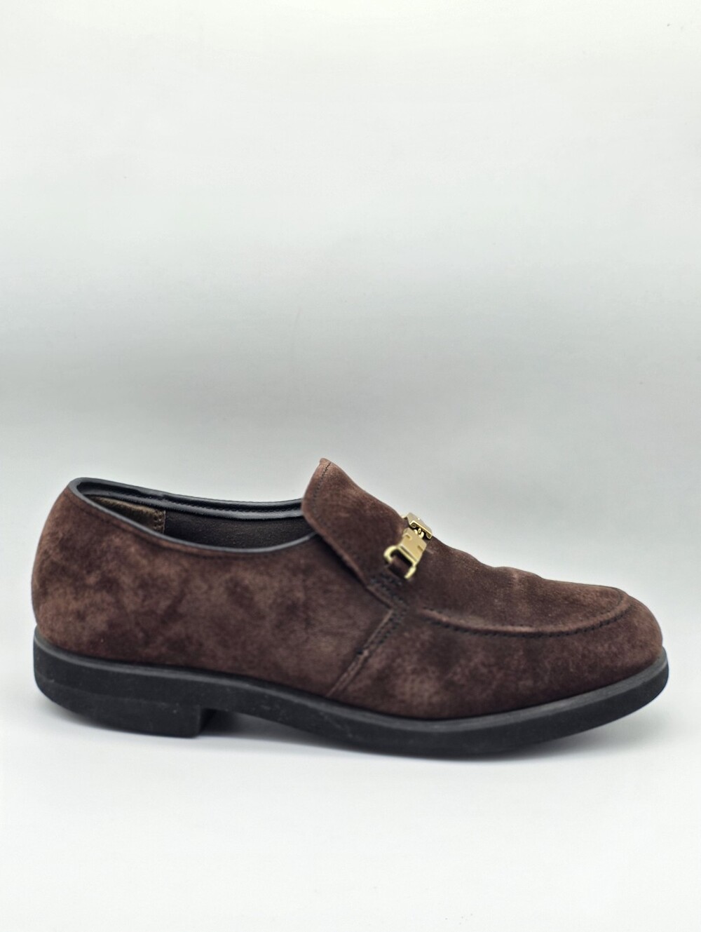 Vintage Hush Puppies Suede Loafers 8.5M Men / 10 Women Dark Academia Grandpacore